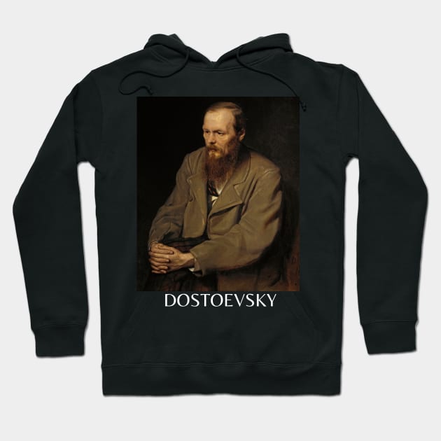 dostoevsky Hoodie by lukelux